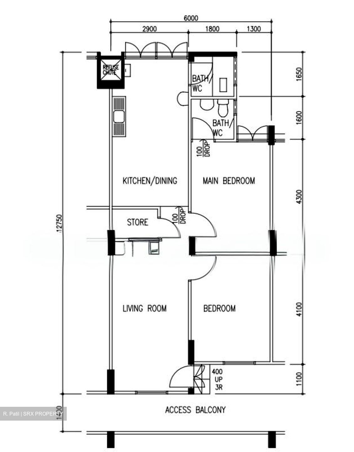 Blk 125 Bedok North Road (Bedok), HDB 3 Rooms #593558331